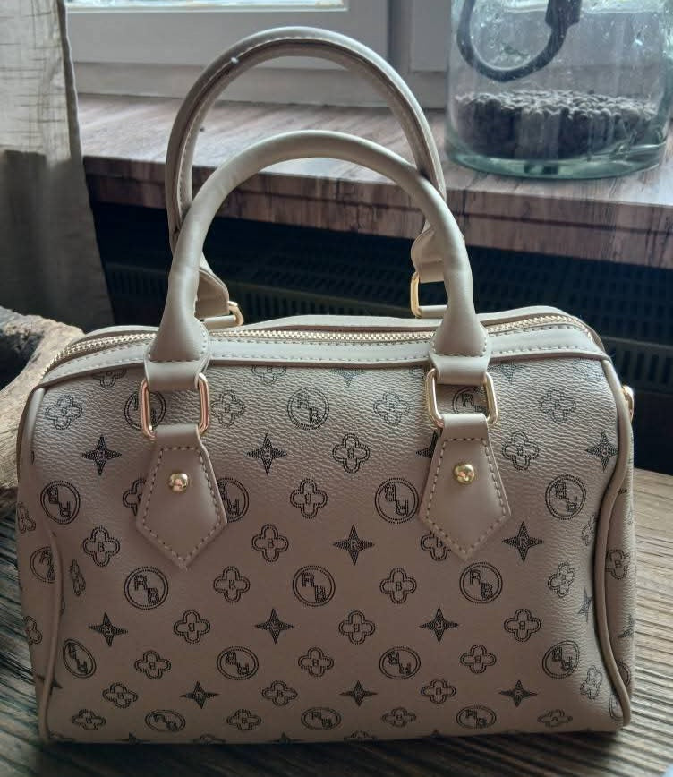 Beige Handtas