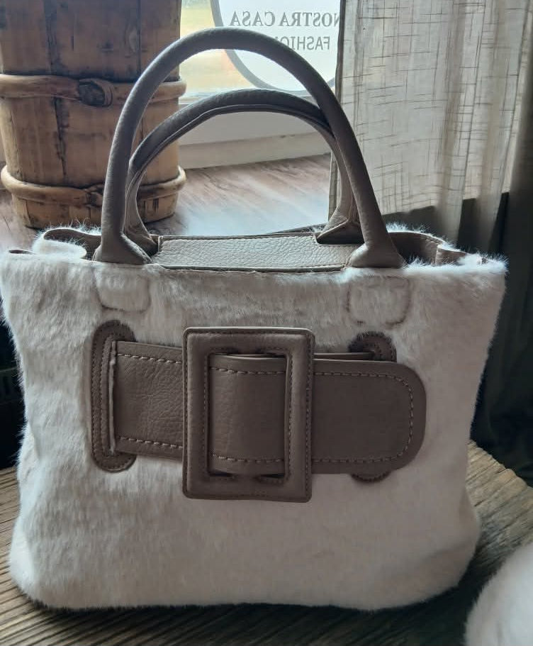 Handtas faux fur