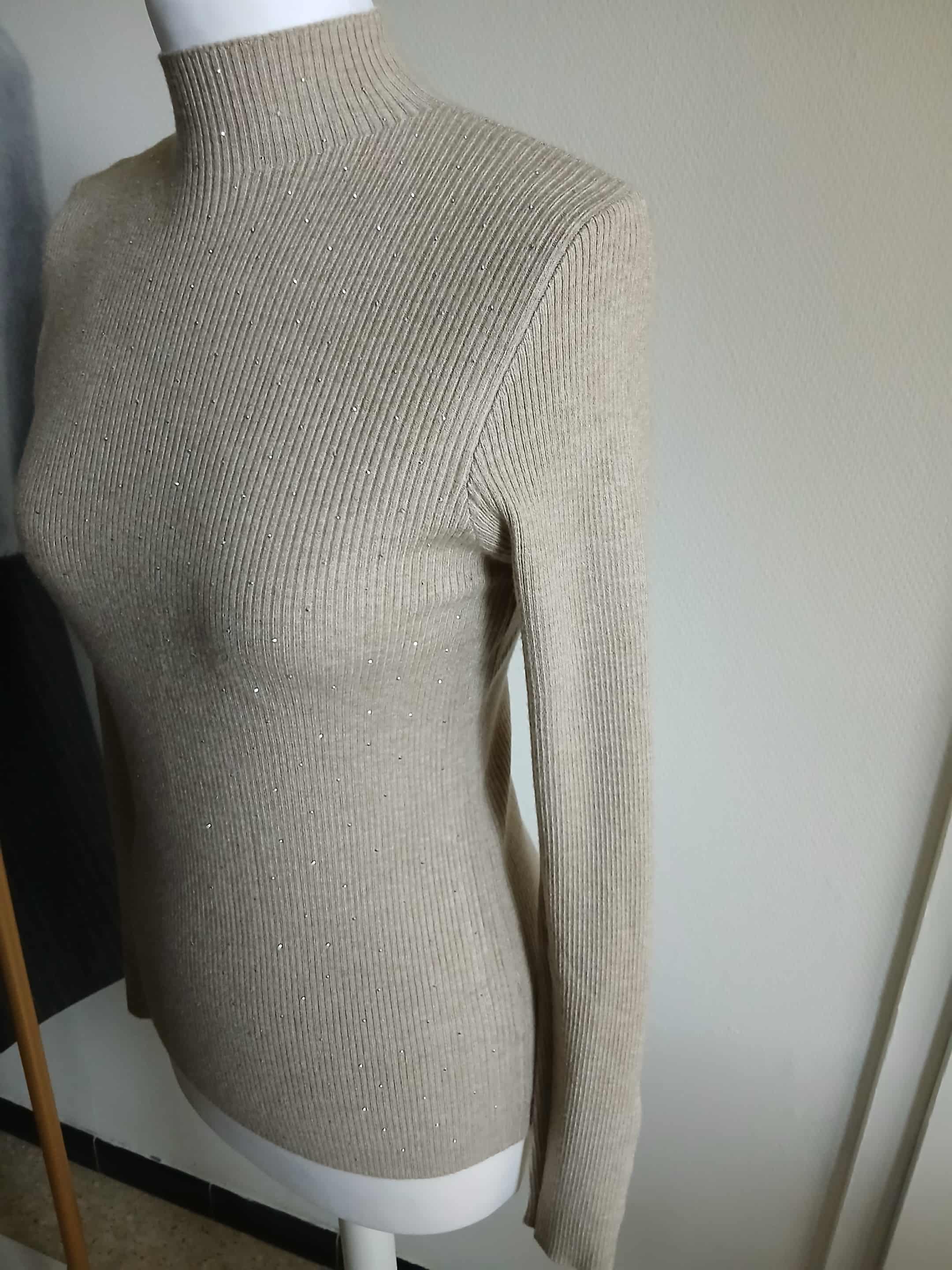 Longsleeve met strassteentjes