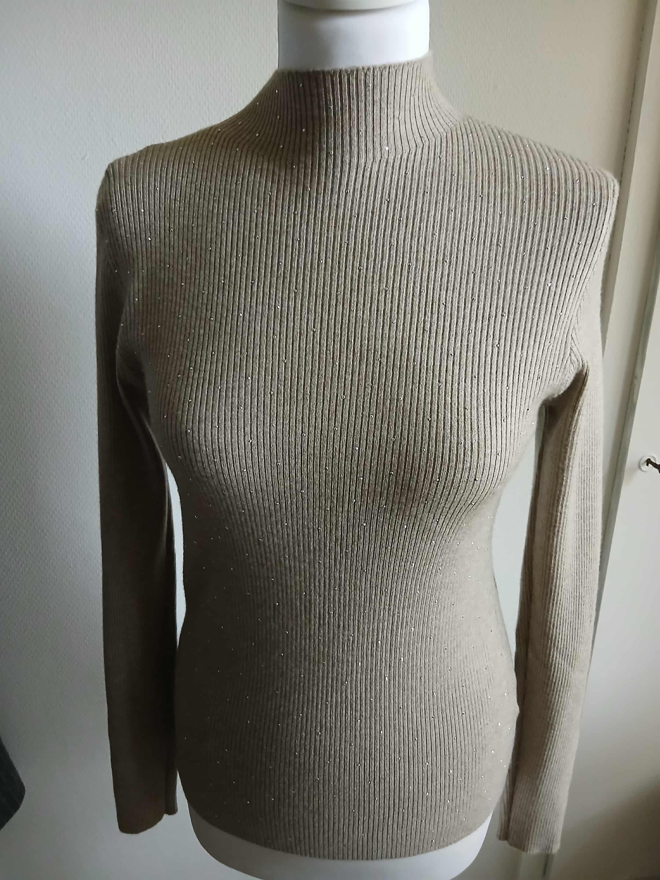 Longsleeve met strassteentjes