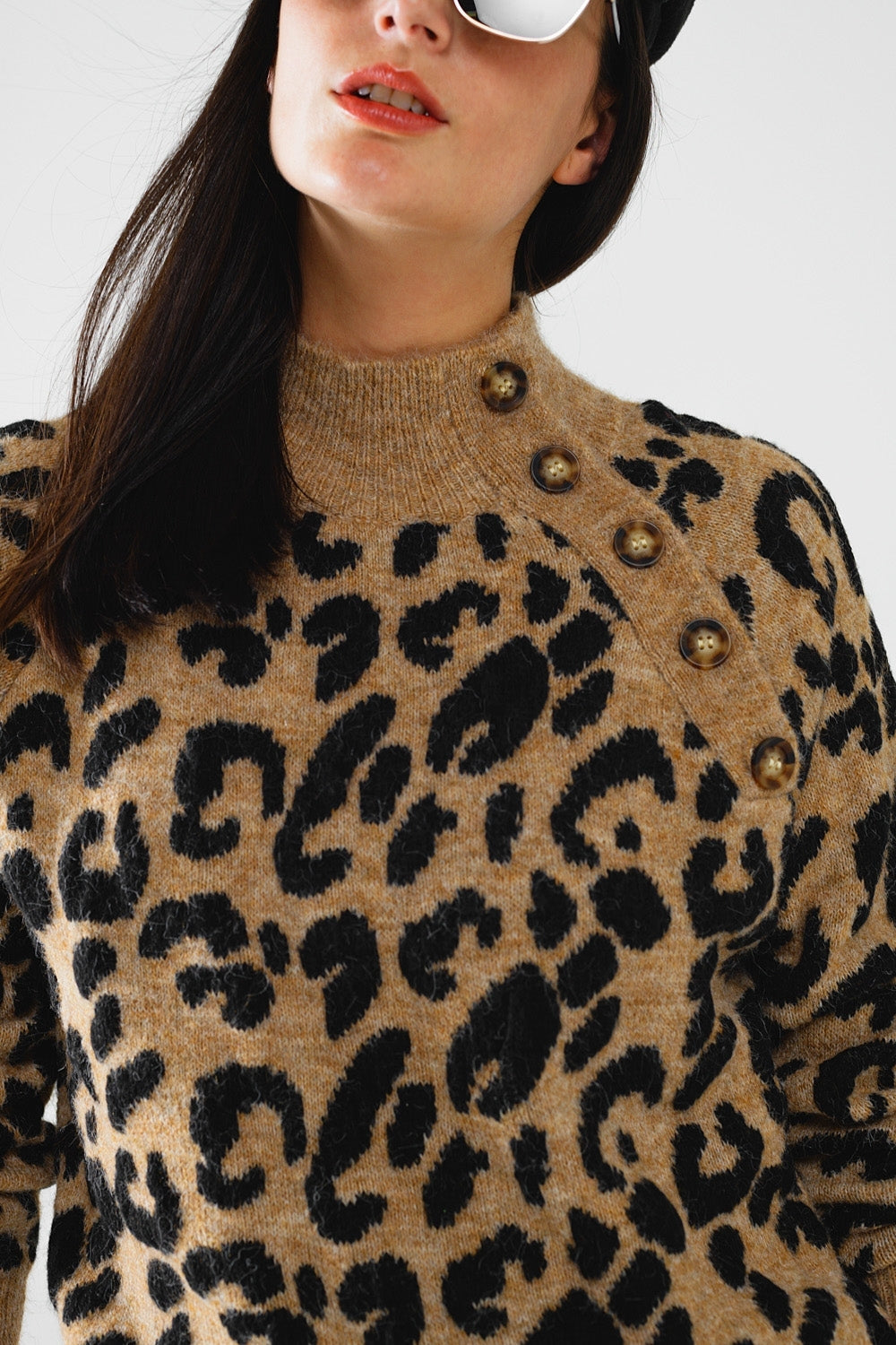 Trui met leopard