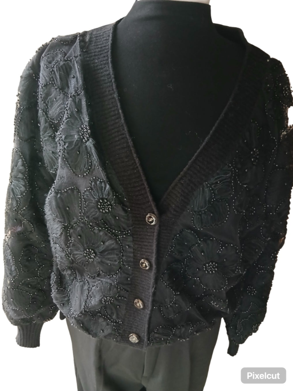 feestelijke vest met glitter details - Premium damesmode